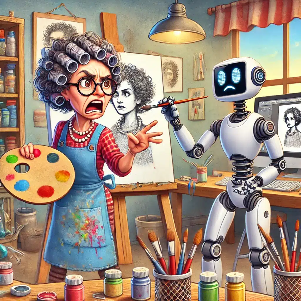 ia x ilustradores: a batalha da arte