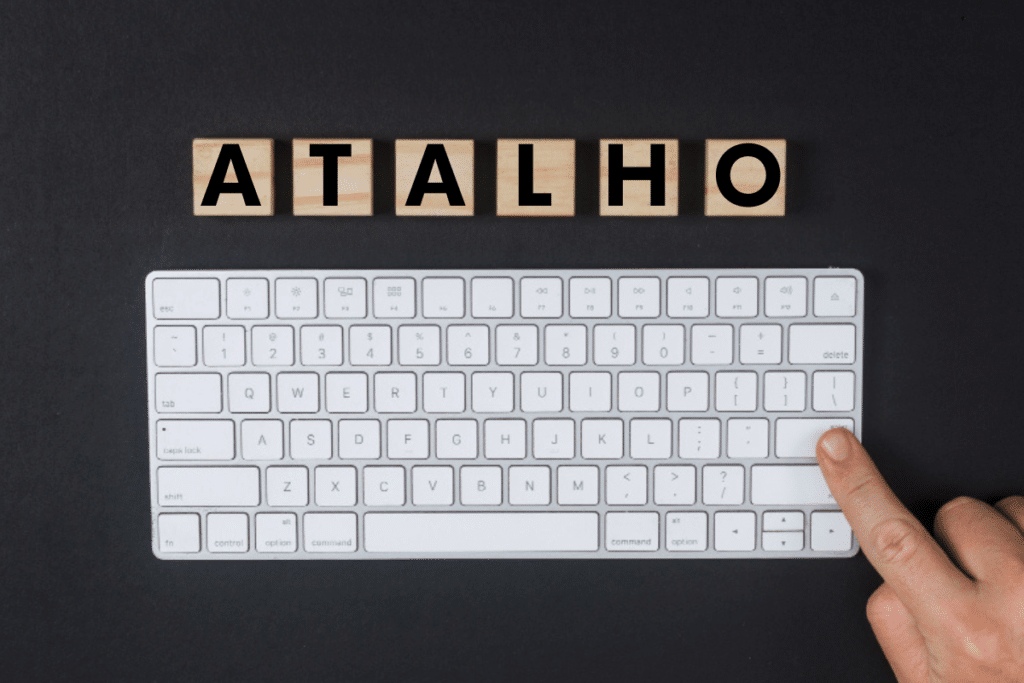 lista de atalhos para seu teclado